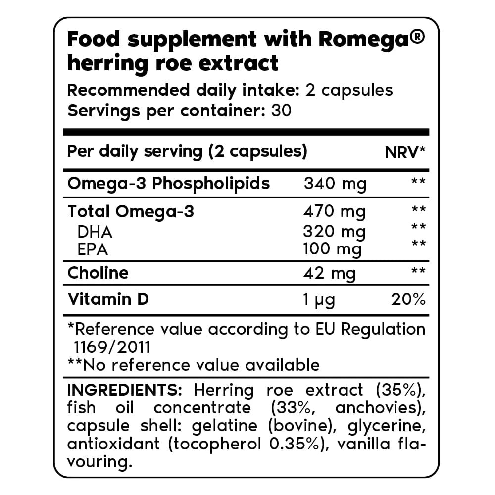 Supplement facts per serving