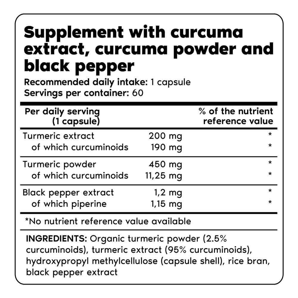 Supplement facts per serving